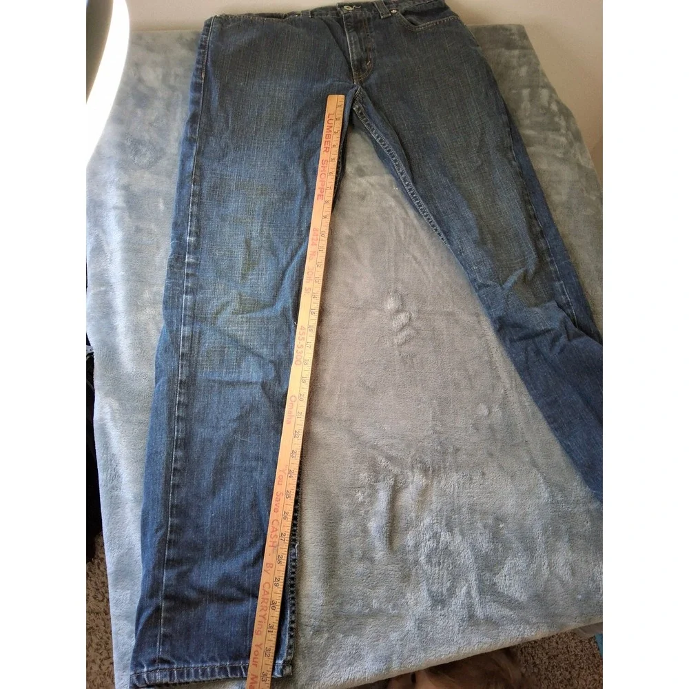 Levis 511 Skinny Jeans Mens 34x34 Blue Denim Medium Wash Stretch 5-Pocket
